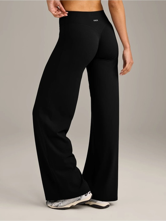 Oner Active Pants - SOFTMOTION™ STRAIGHT LEG PANTS WITH white logo - L Reg Length